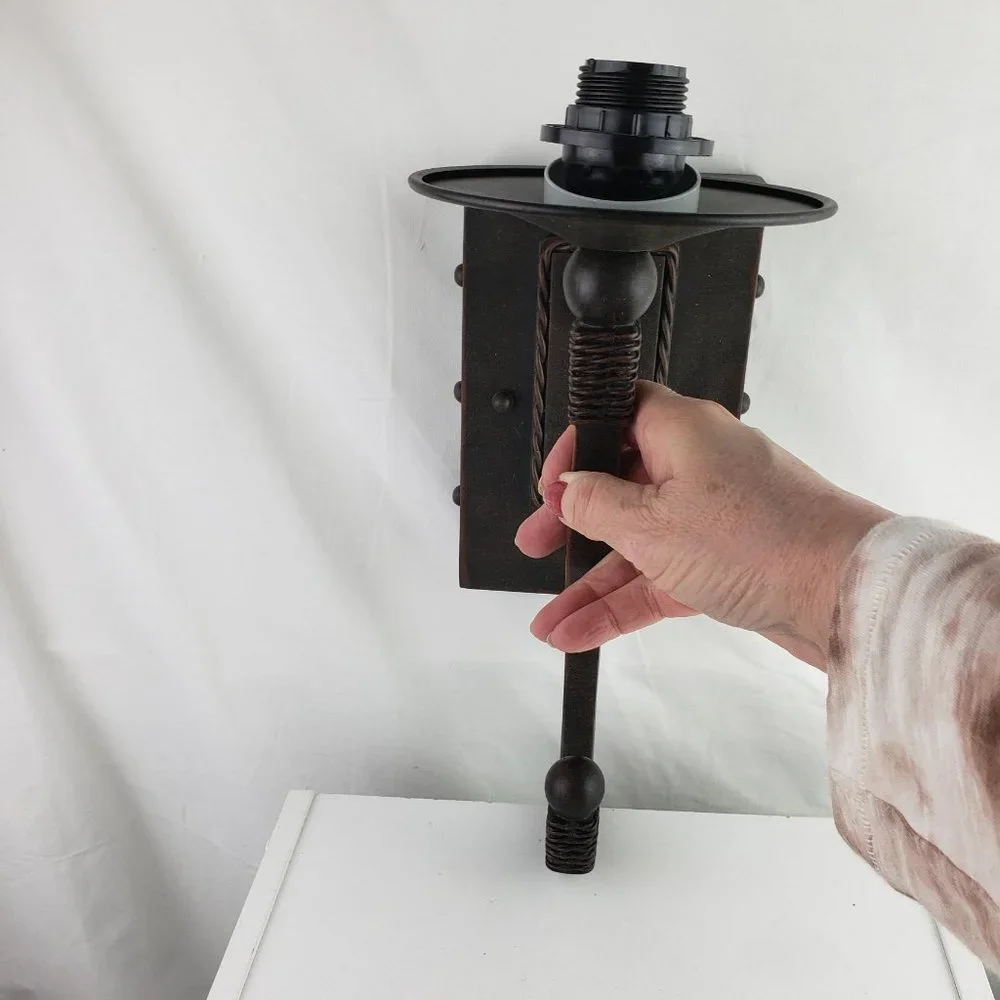 Wall Mounted Candelabra Metal Heavyweight